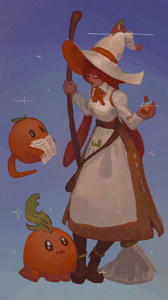 Apricot the Witch