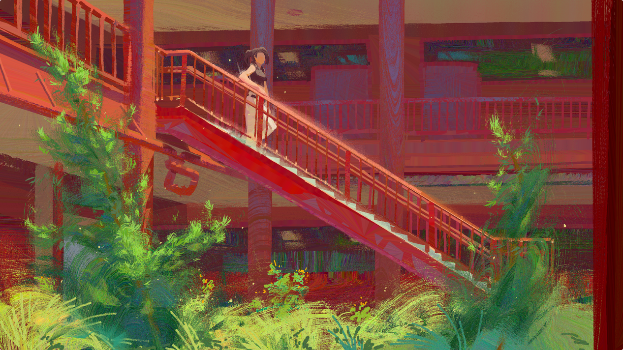 Sunny Stairs