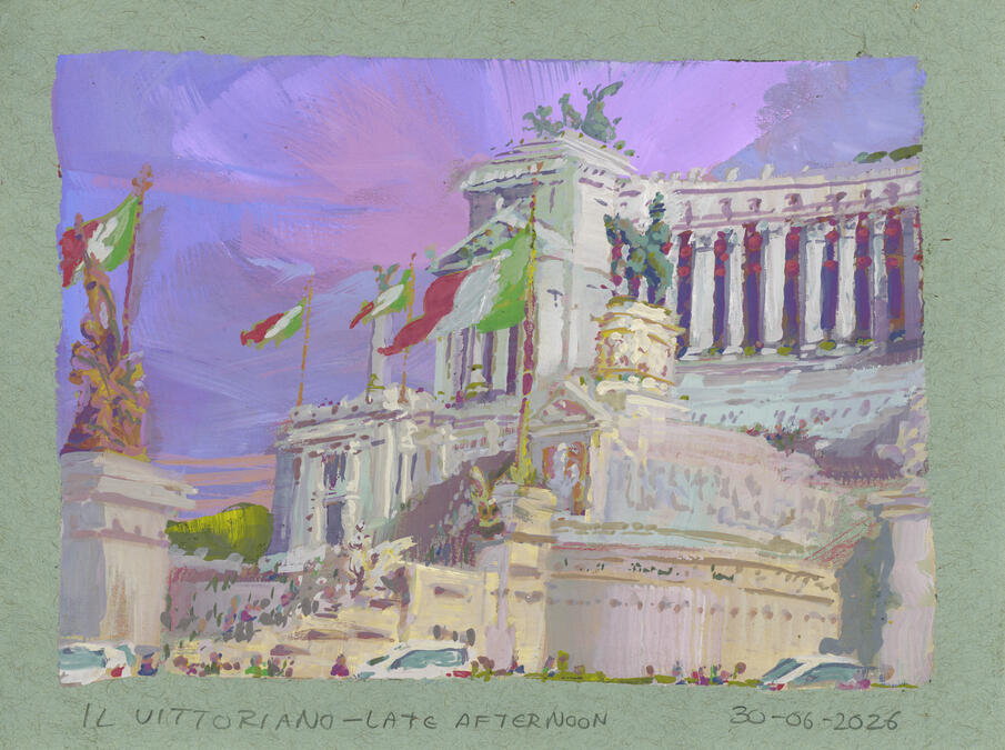 Il Vittoriano II - Late Afternoon