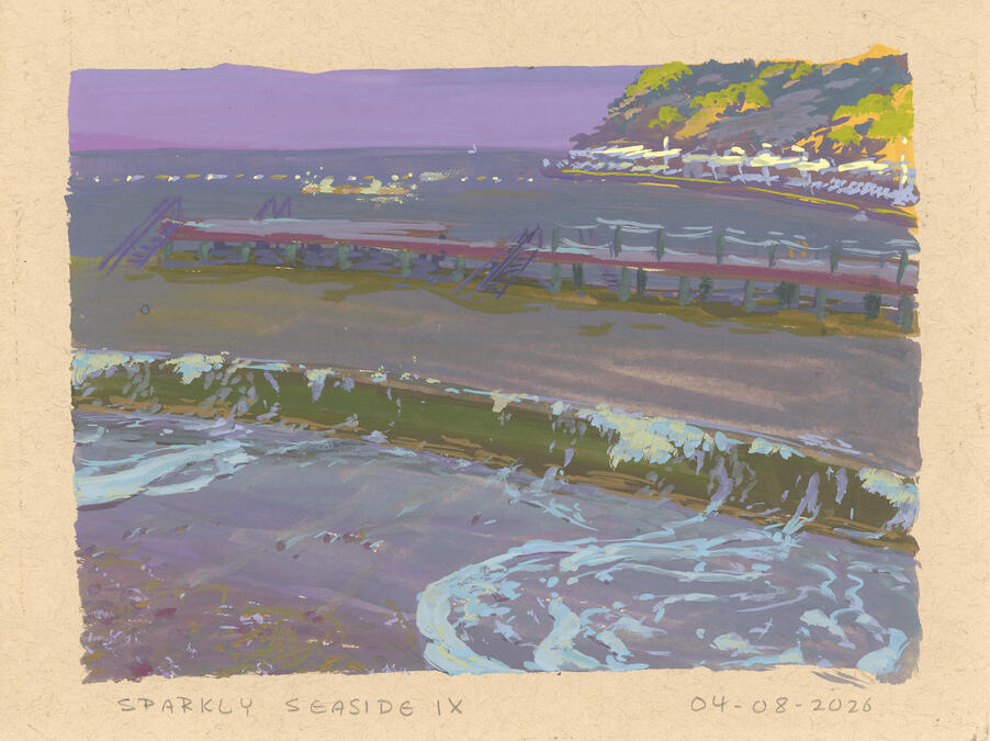 Sparkly Seaside IX