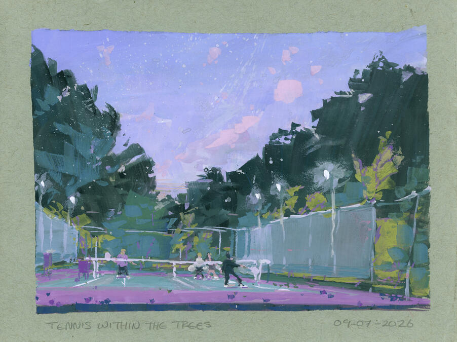 Tennis within the Trees